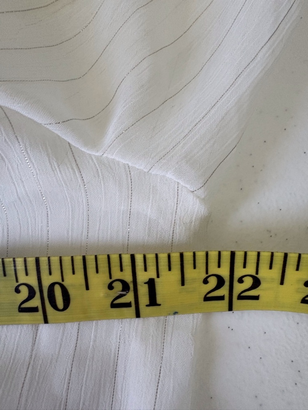 White House Black Market Size M Tie Neck Blouse career Office Church Party NWT - Picture 12 of 13